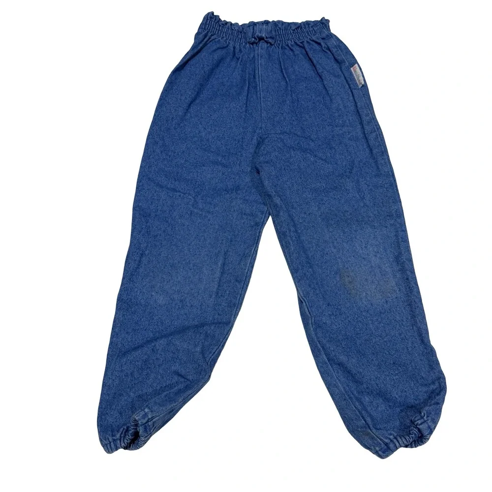 Vintage‎ Health-tex Kids Skateboard Sweatshirt and Joggers Set White Blue Size 6